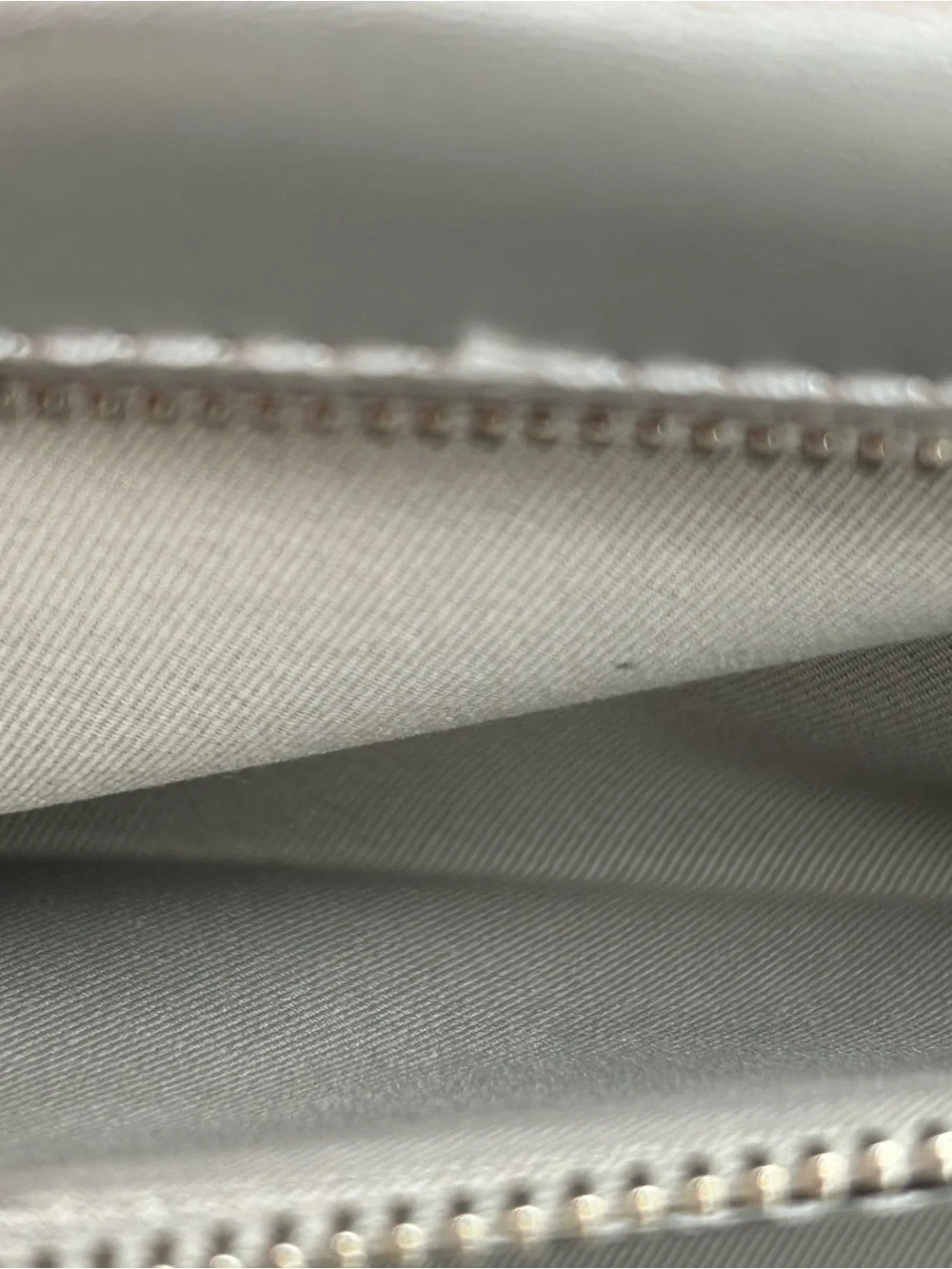 Michael Kors Carmine Silver Metallic Pebbled Leather Pochette